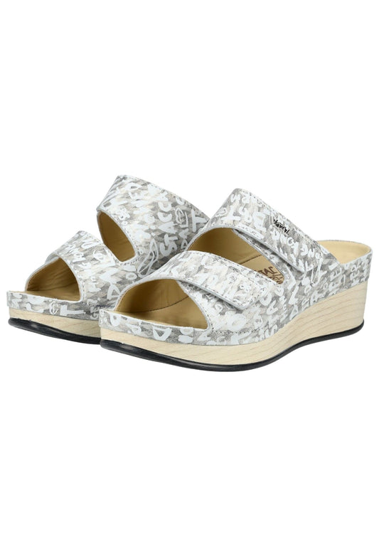 Vital Pantoletten Leder Creme