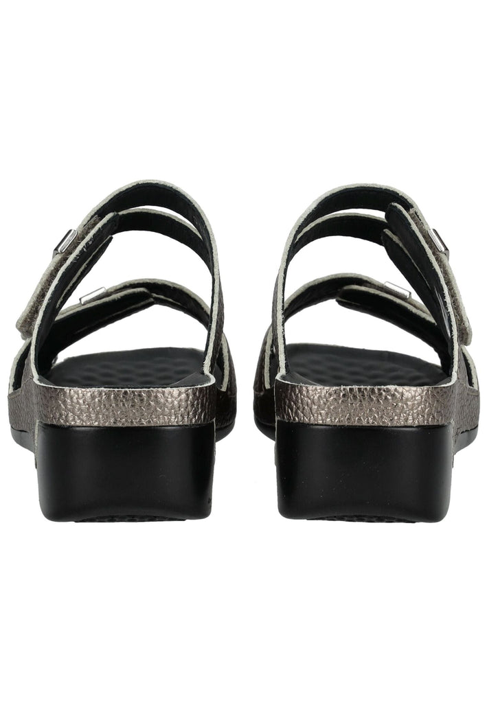 Vital Pantoletten Leder Gold