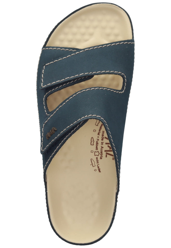 Vital Pantoletten Leder Ozean