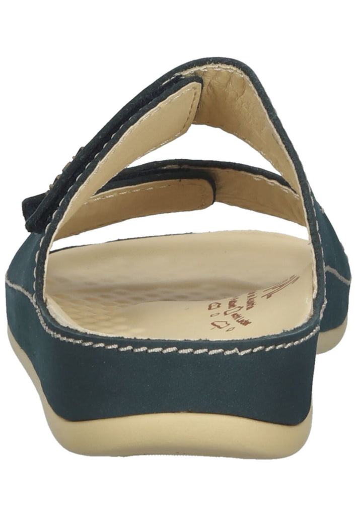 Vital Pantoletten Leder Ozean