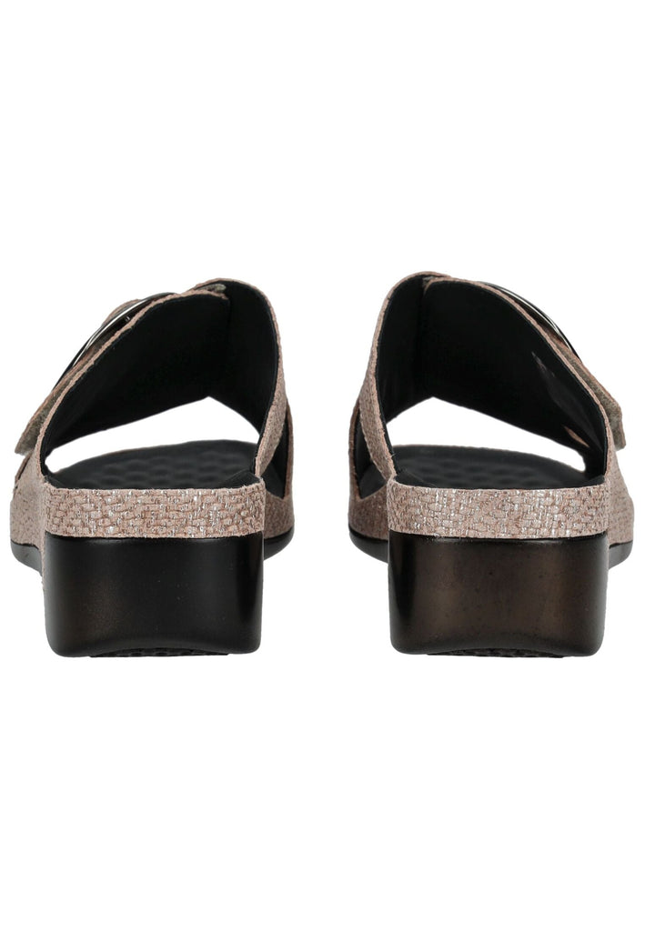 Vital Pantoletten Leder Rose