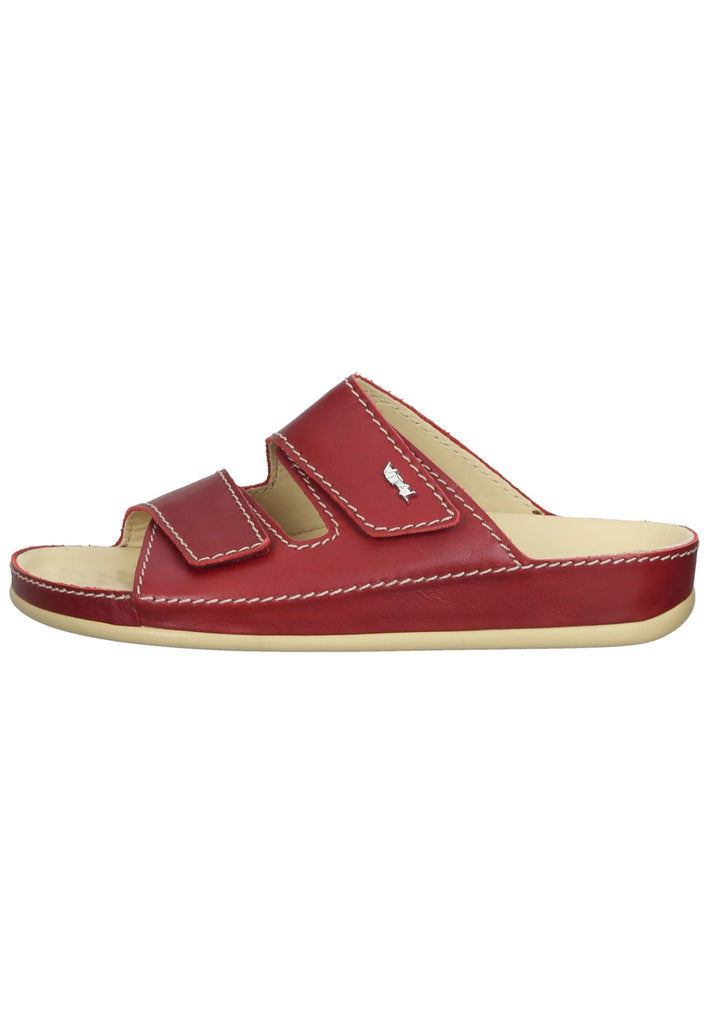 Vital Pantoletten Leder Rot