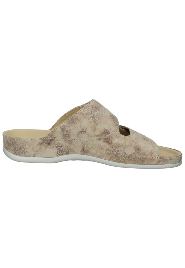 Vital Pantoletten Leder Vanille