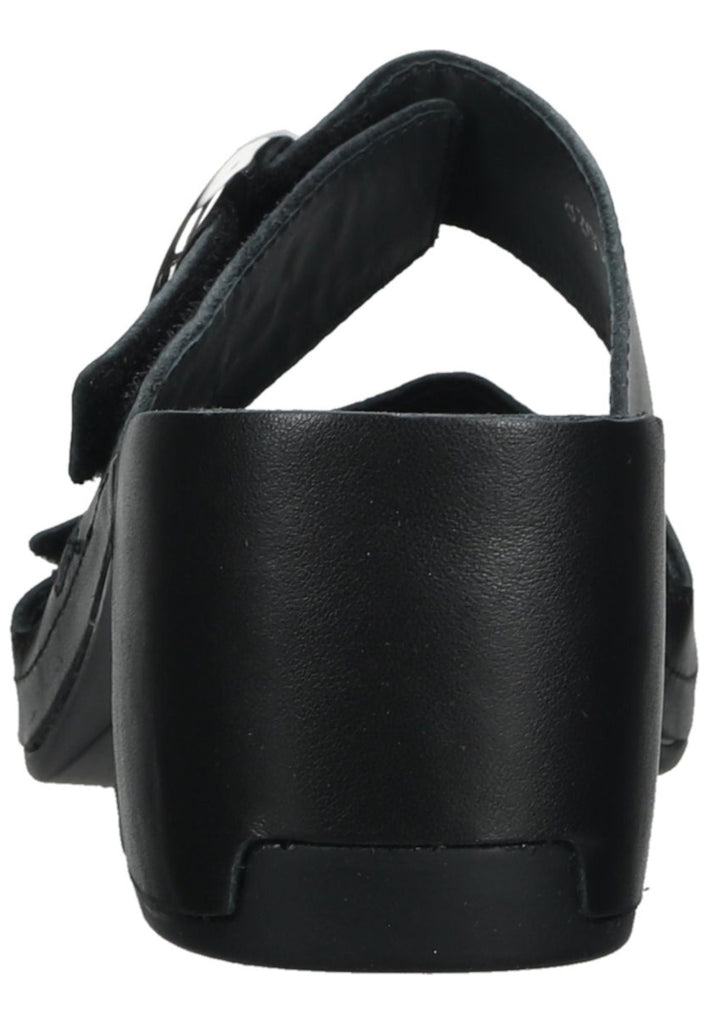 Vital Pantoletten Nappaleder Schwarz