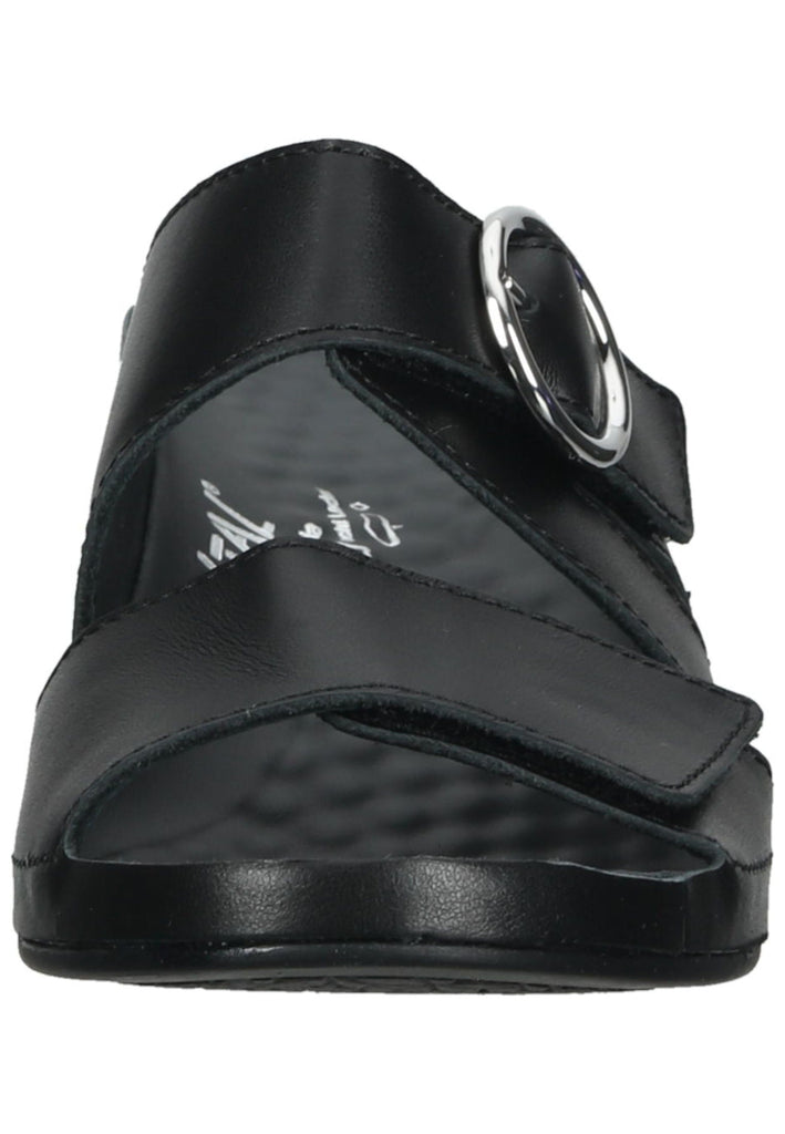 Vital Pantoletten Nappaleder Schwarz