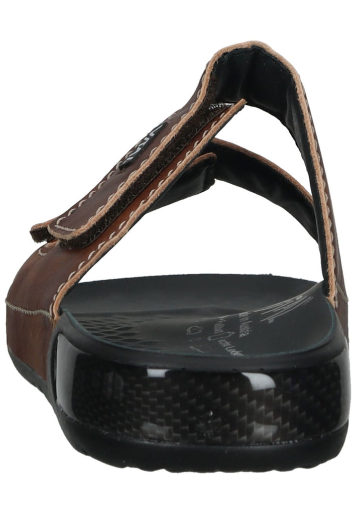 Vital Pantoletten Nappaleder Tabak