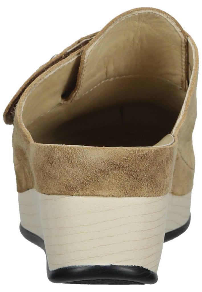 Vital Pantoletten Veloursleder Braun