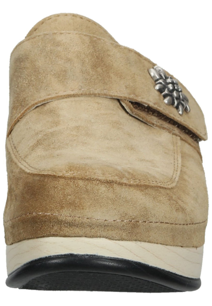 Vital Pantoletten Veloursleder Braun