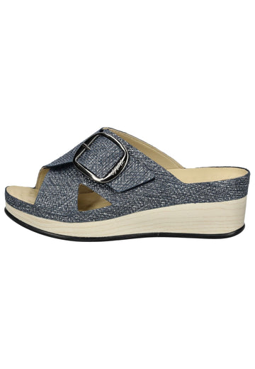 Pantoletten Vital Pantoletten Leder Dunkelblau