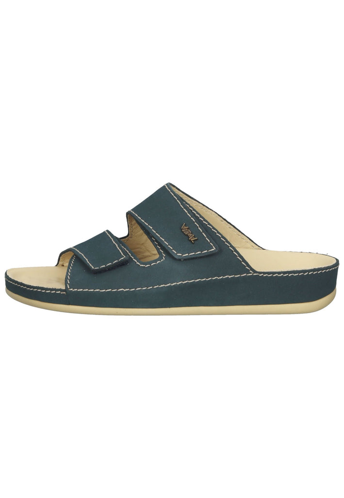 Pantoletten Vital Pantoletten Leder Ozean