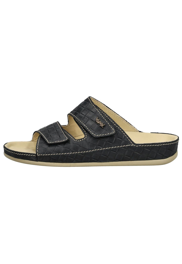 Pantoletten Vital Pantoletten Leder Schwarz