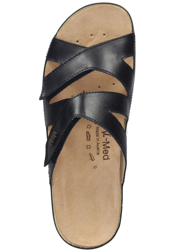 Pantoletten Vital Pantoletten Leder Schwarz