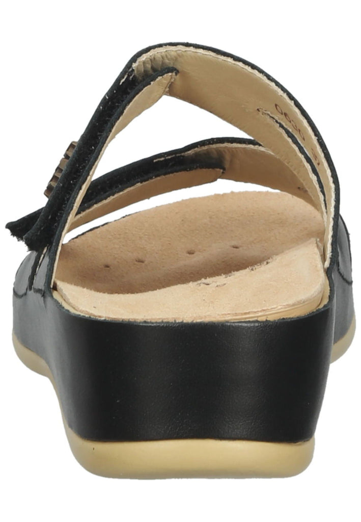 Pantoletten Vital Pantoletten Leder Schwarz