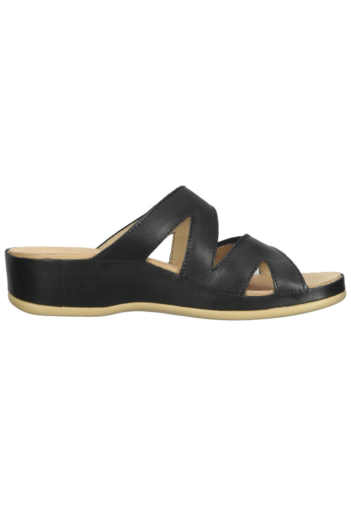 Pantoletten Vital Pantoletten Leder Schwarz