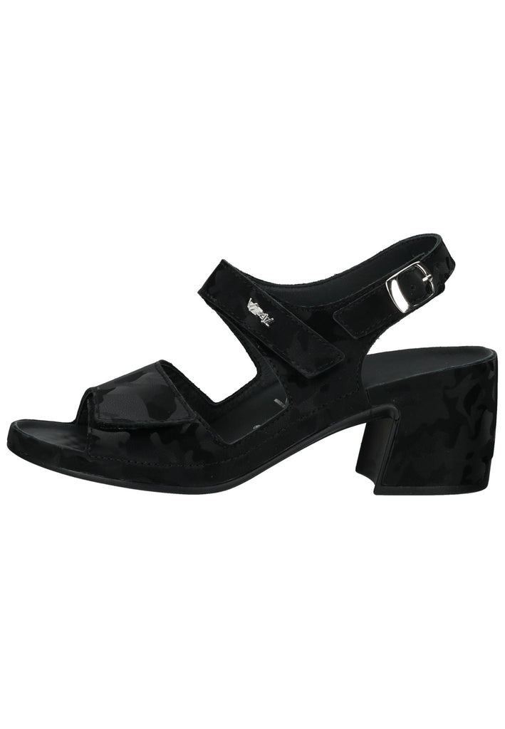 Vital Sandalen Leder Schwarz