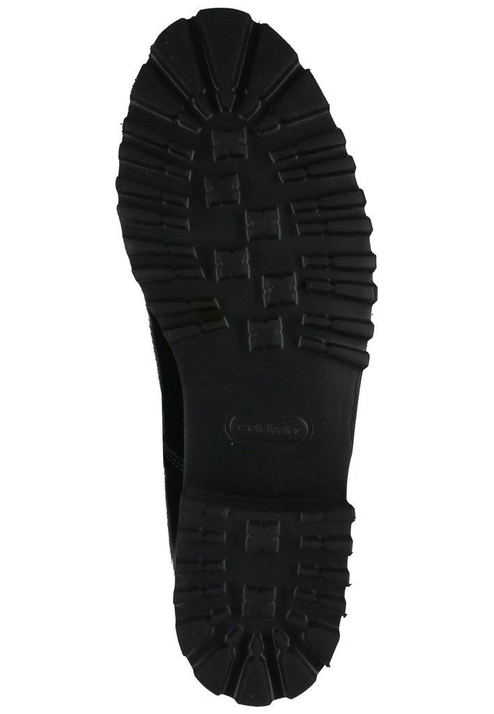 Waldläufer Halbschuhe Leder Schwarz