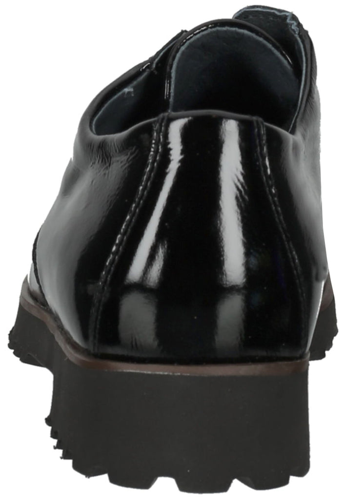 Waldläufer Halbschuhe Leder Schwarz