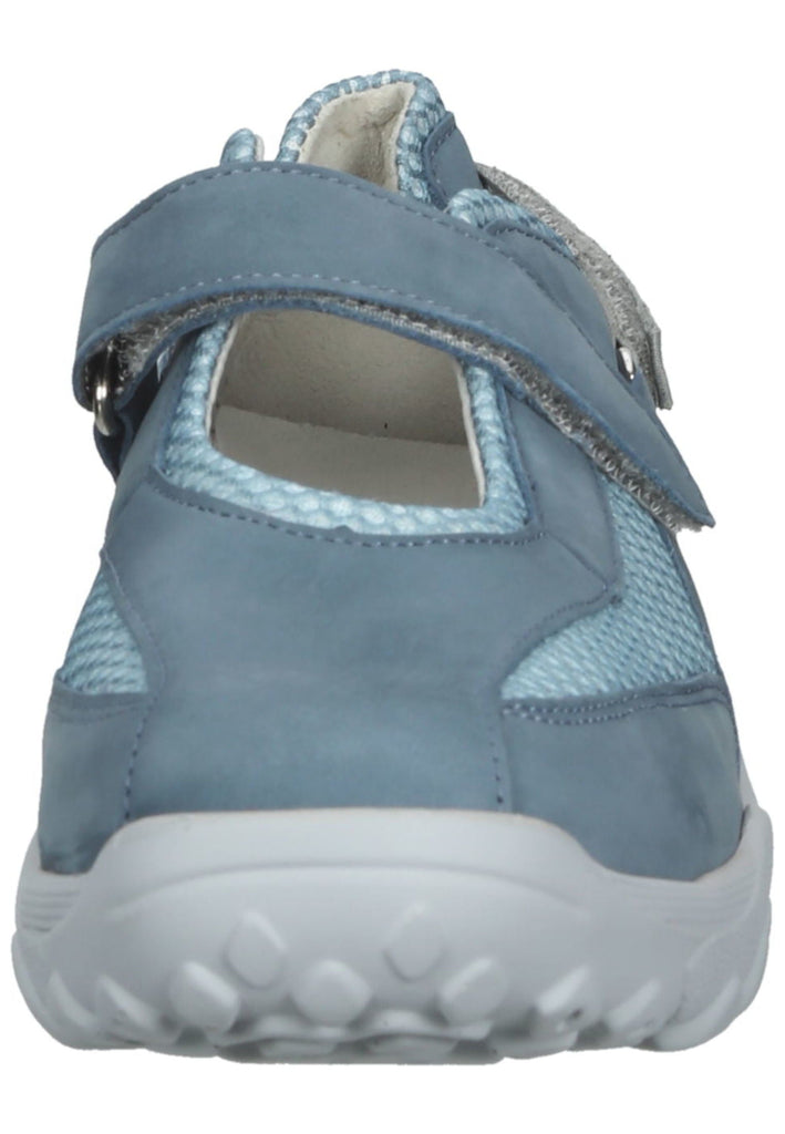 Waldläufer Halbschuhe Leder/Textil Denim