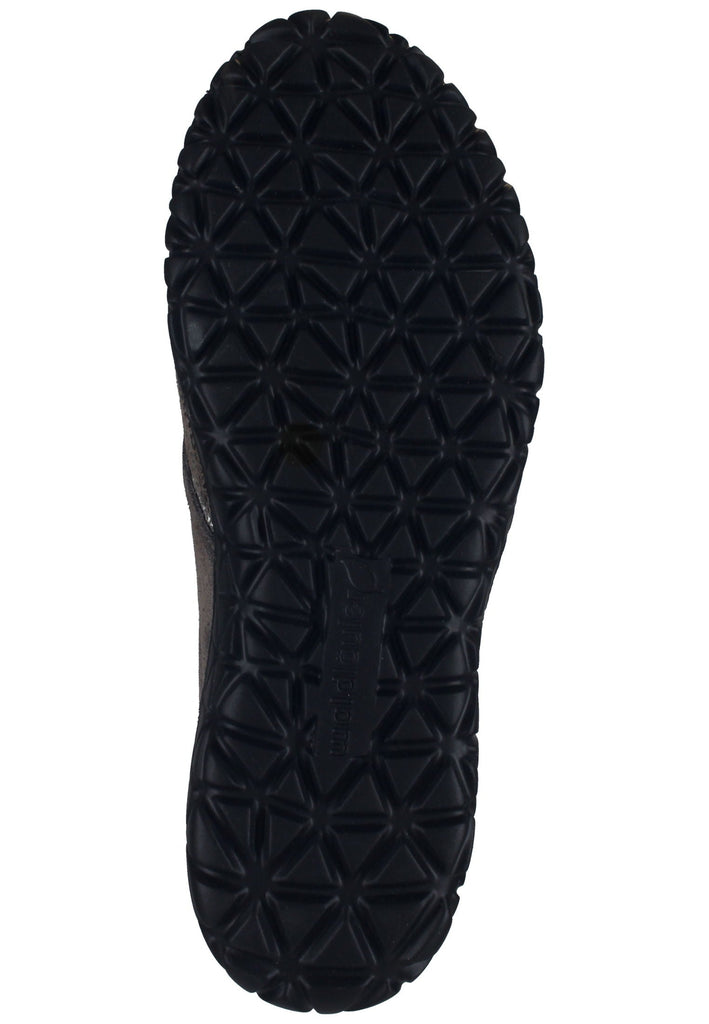 Waldläufer Halbschuhe Leder/Textil Grau