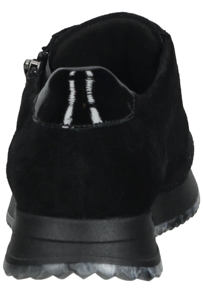 Waldläufer Halbschuhe Veloursleder/Textil Schwarz