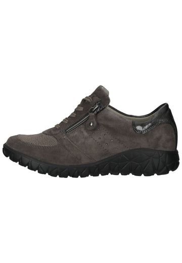 Halbschuhe Waldläufer Halbschuhe Leder/Textil Grau