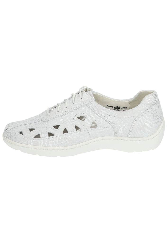 Halbschuhe Waldläufer Halbschuhe Leder Weiß