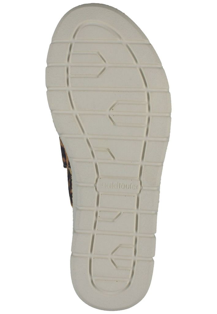 Waldläufer Pantoletten Leder Leopard