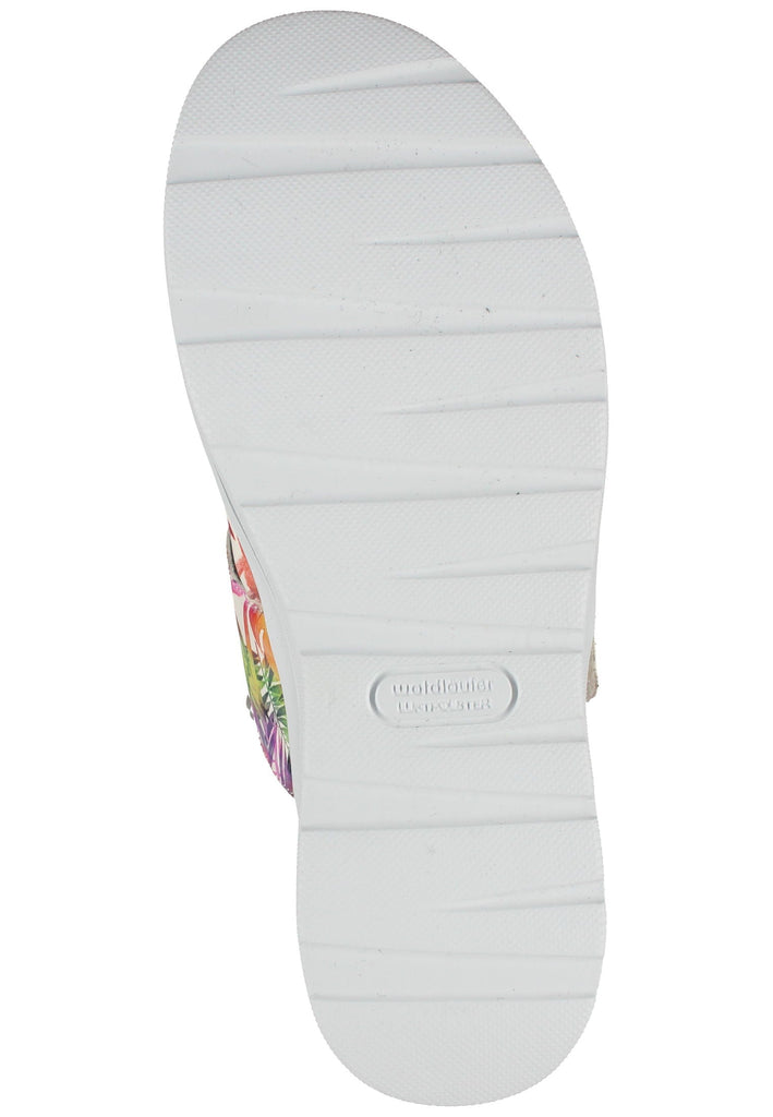 Waldläufer Pantoletten Leder Multi