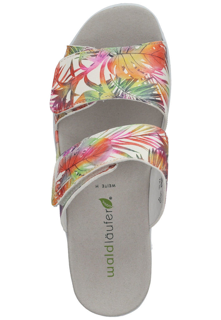 Waldläufer Pantoletten Leder Multi