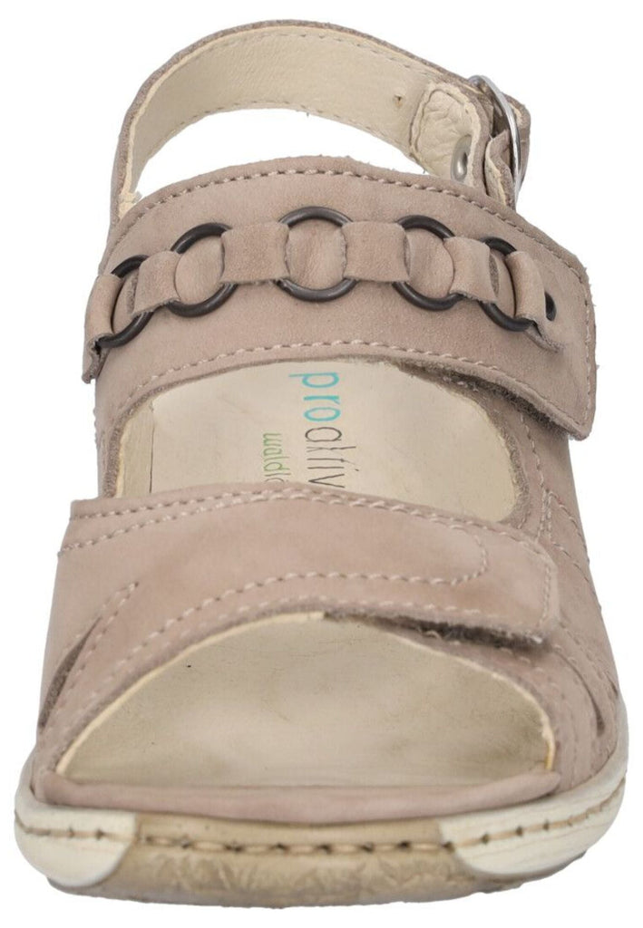 Waldläufer Sandalen Leder Beige