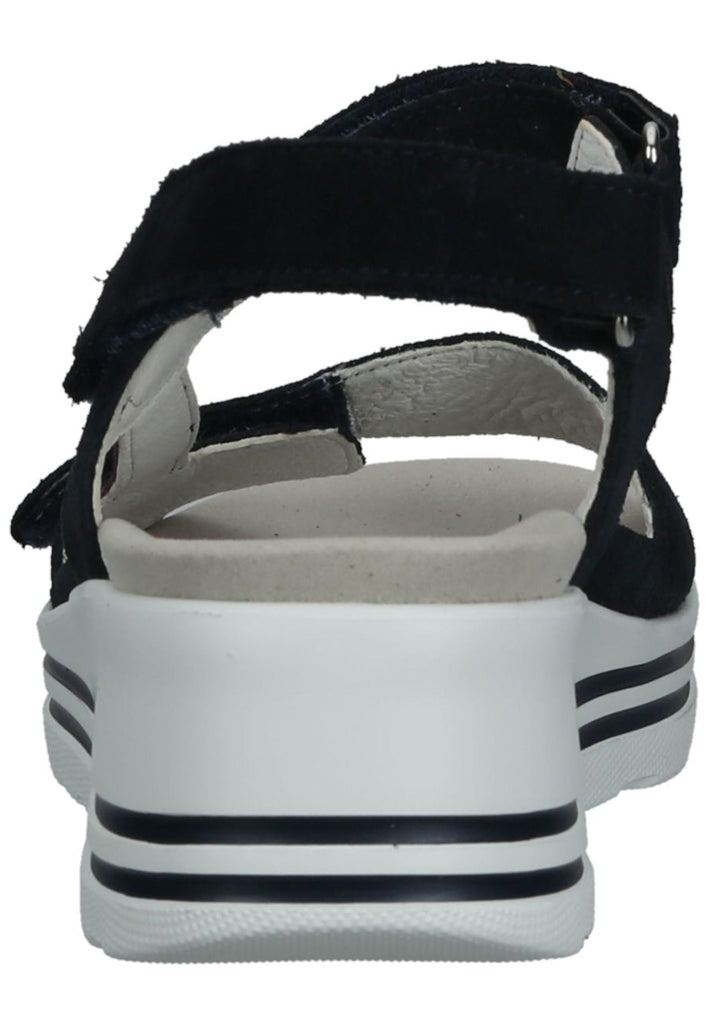 Waldläufer Sandalen Leder Dunkelblau