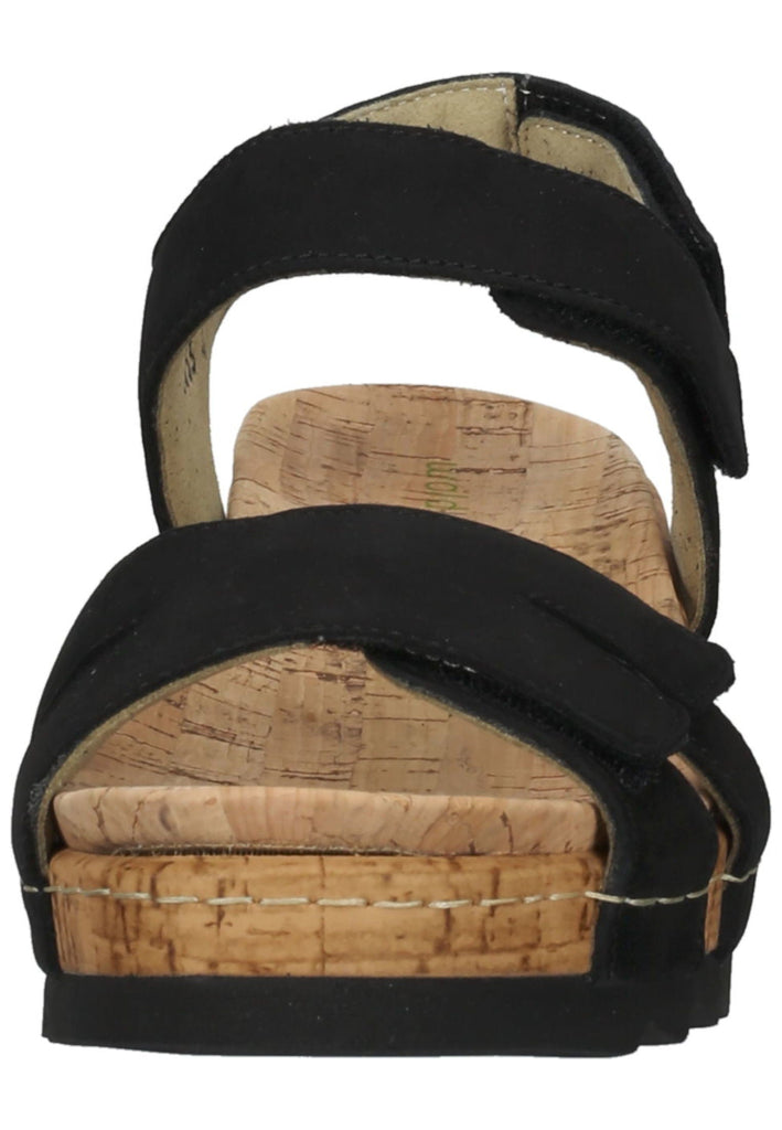 Waldläufer Sandalen Leder Schwarz