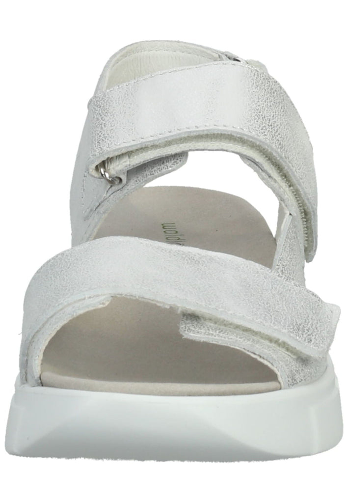 Waldläufer Sandalen Leder Silber