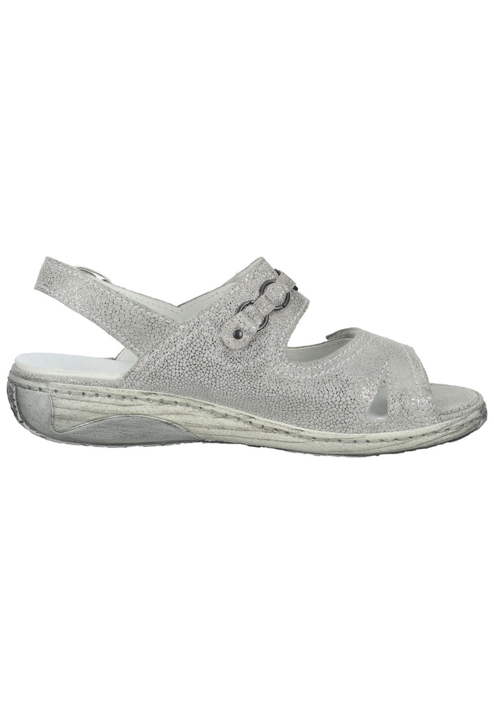 Waldläufer Sandalen Leder Stein