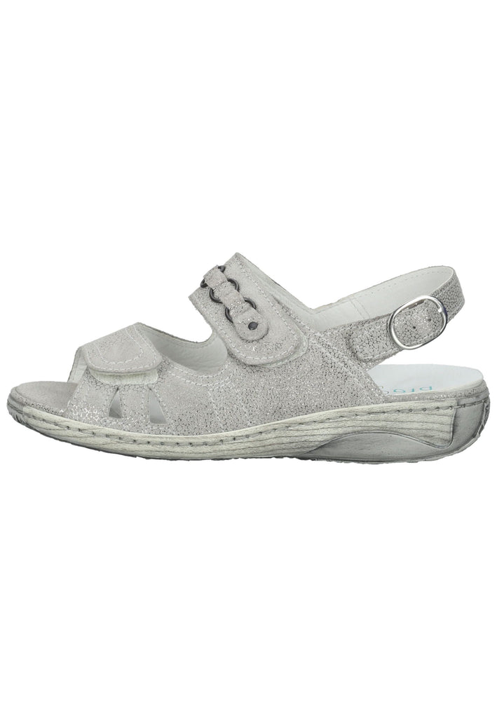 Waldläufer Sandalen Leder Stein