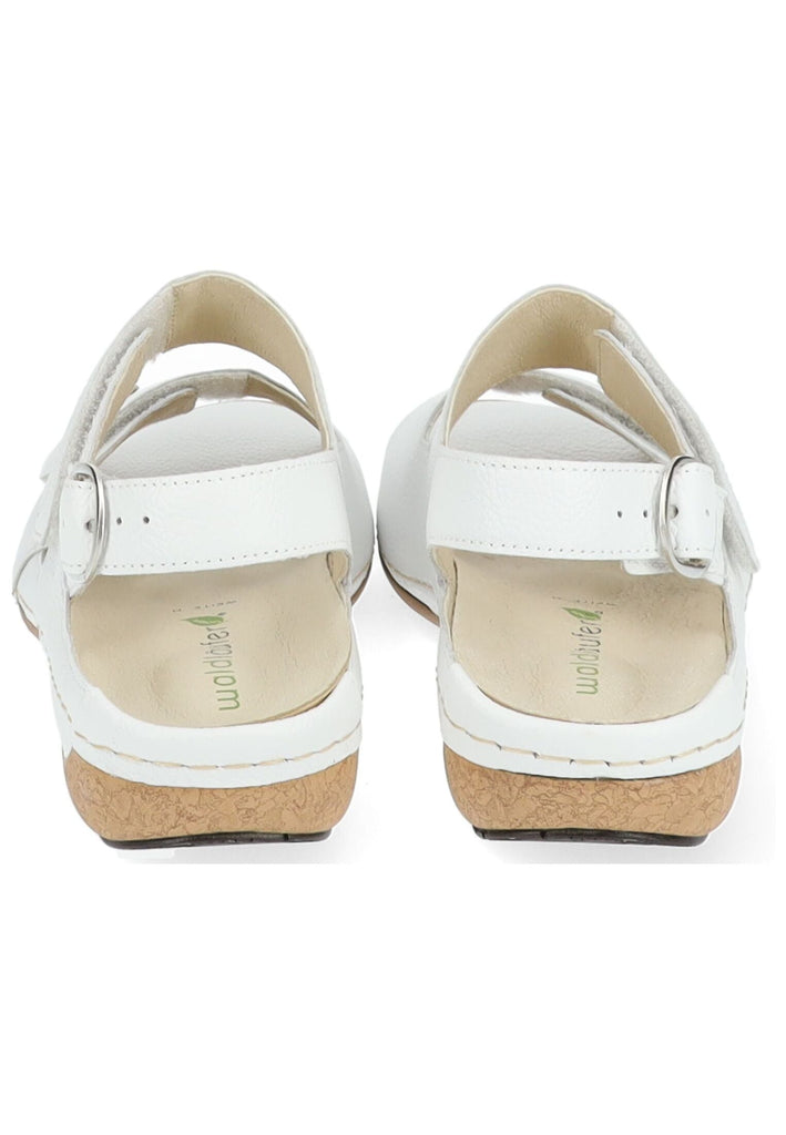 Waldläufer Sandalen Leder Weiß
