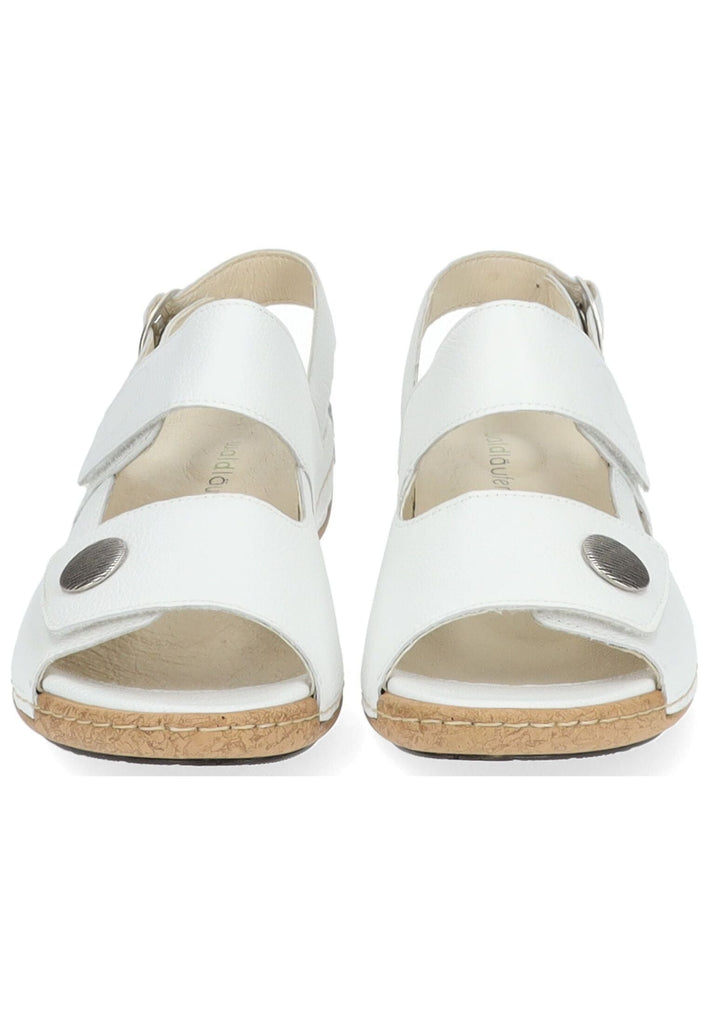 Waldläufer Sandalen Leder Weiß