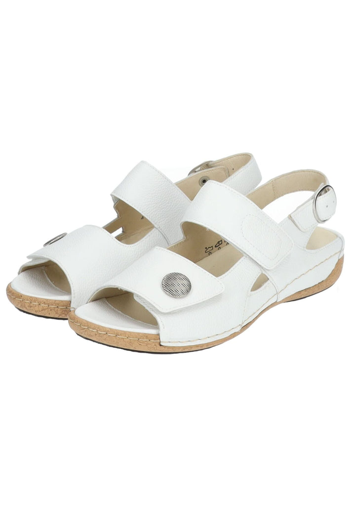 Waldläufer Sandalen Leder Weiß