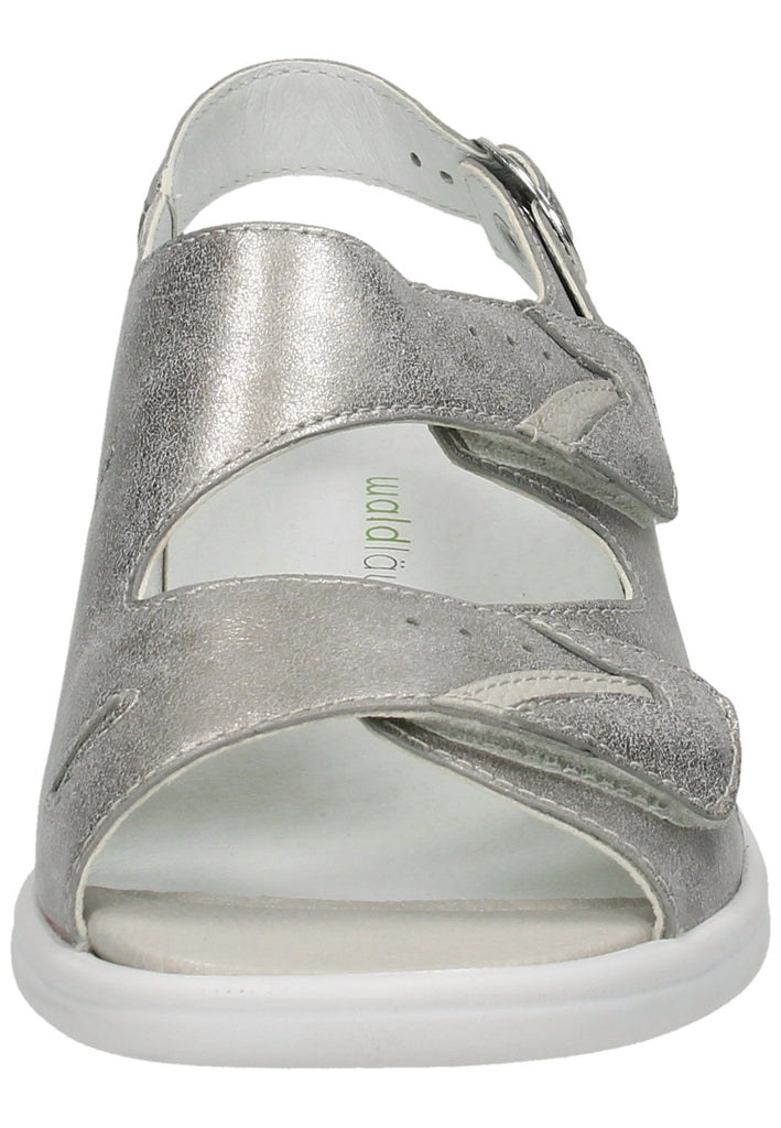 Sandalen Waldläufer Sandalen Leder Hellgrau