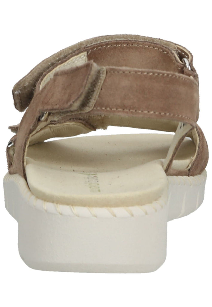 Sandalen Waldläufer Sandalen Veloursleder Nougat