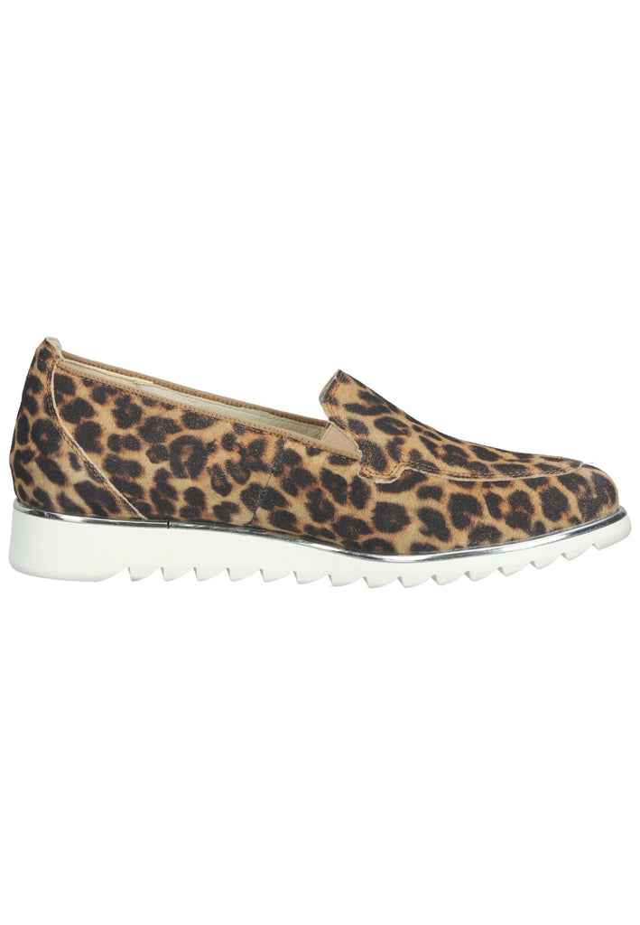 Waldläufer Slipper Leder Leopard