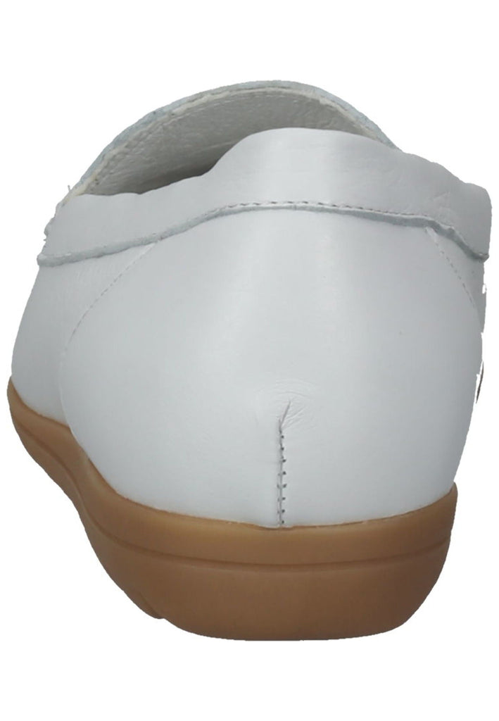 Waldläufer Slipper Leder Weiß