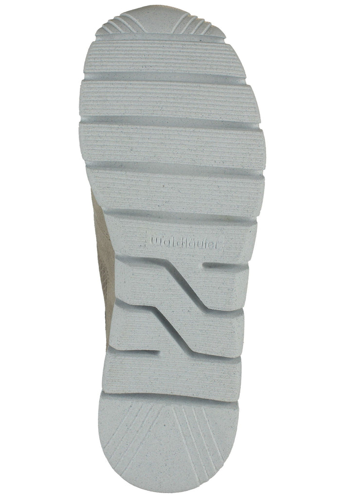 Waldläufer Sneaker Leder Beige/Weiß