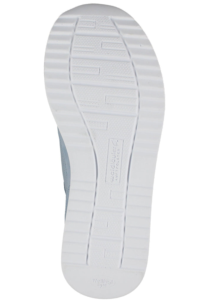 Waldläufer Sneaker Leder Blau/Silber