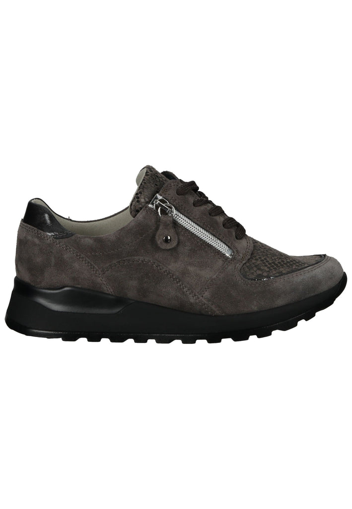 Waldläufer Sneaker Leder/Textil Carbon