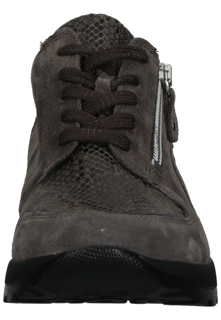 Waldläufer Sneaker Leder/Textil Carbon