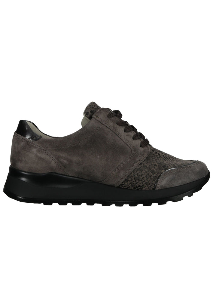 Waldläufer Sneaker Leder/Textil Carbon