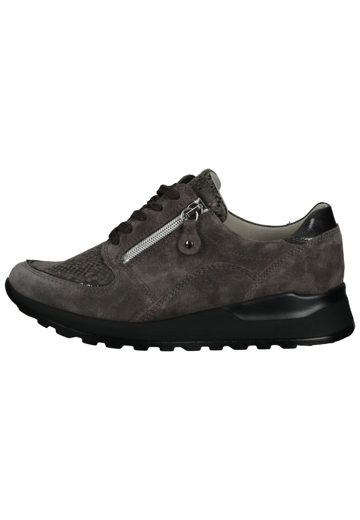 Waldläufer Sneaker Leder/Textil Carbon