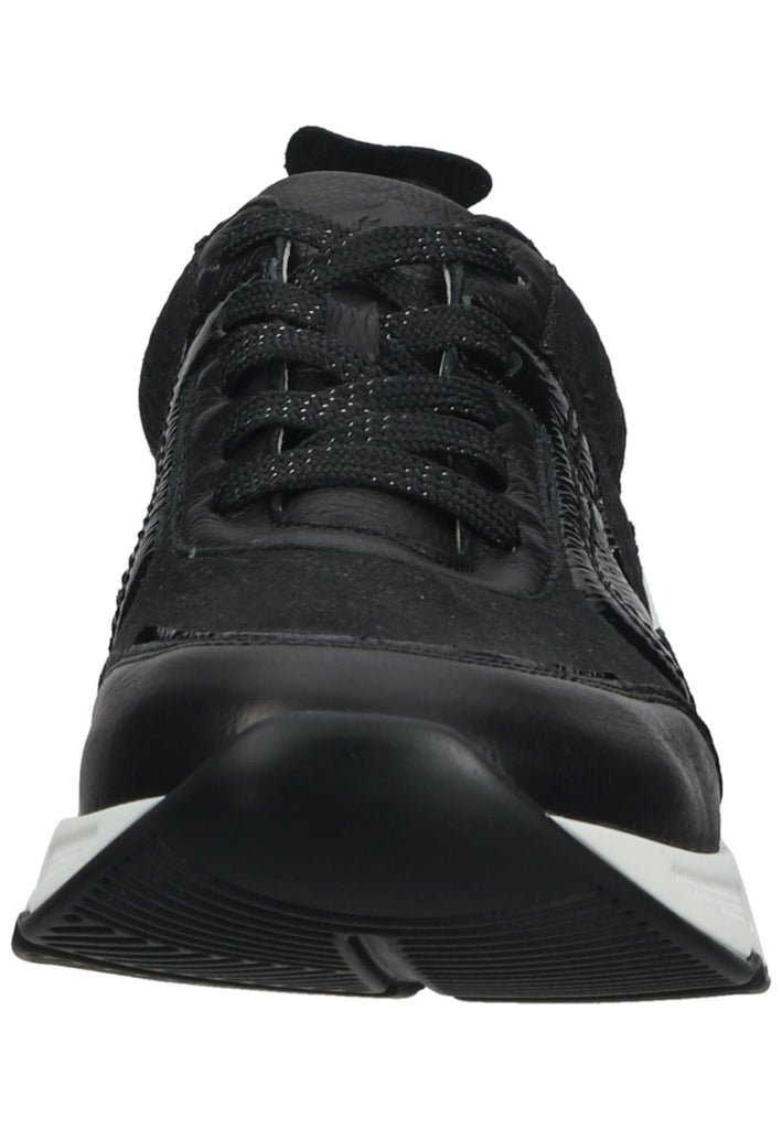 Waldläufer Sneaker Leder/Textil Schwarz