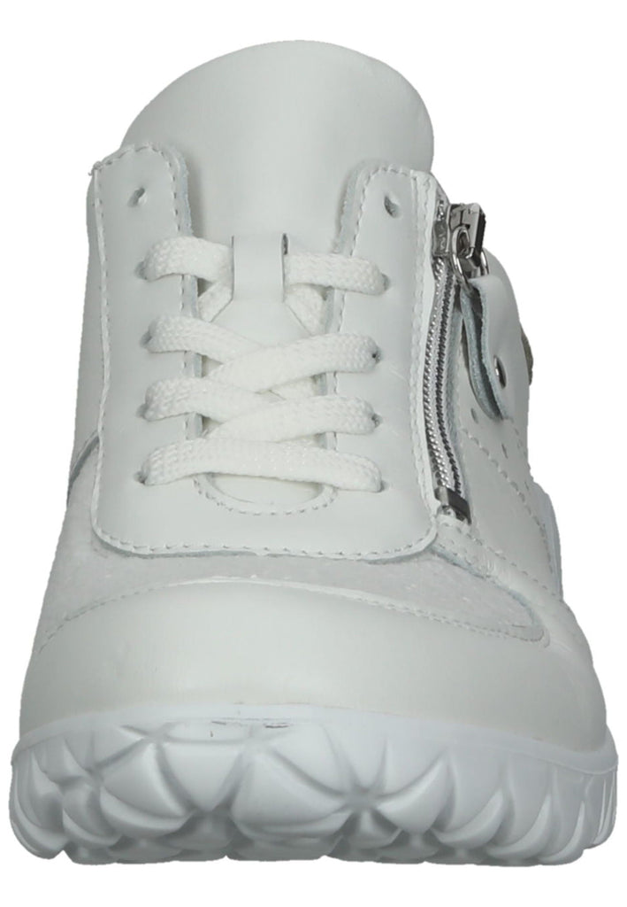 Waldläufer Sneaker Leder/Textil Weiß/Grau